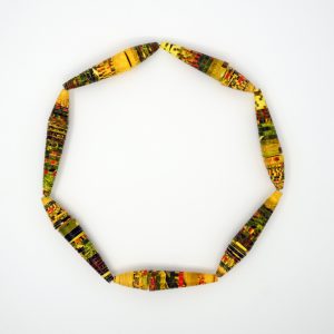 Face to Face necklace - Yellow